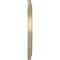 Ekena Millwork PVC Medallion (Canopies up to 13 1/2"), 22"OD x 3 1/2"ID x 1 1/2"P, Metallic Champagne Mist CMP22TRECE - alternate 4